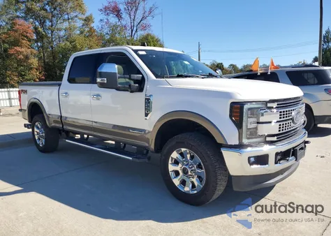 2019 Ford F250 Super Duty z USA, uszkodzony, nr VIN 1FT7W2BT6KEE09111